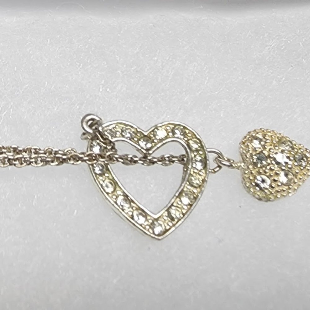 Vintage Roman lariat-style heart necklace - limited edition